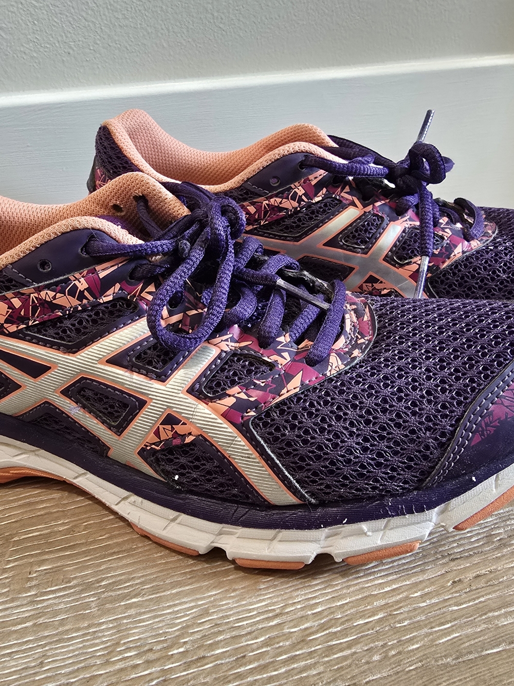 ASICS GEL-Excite 4 Women's Running Shoes Purple Pink Size 8